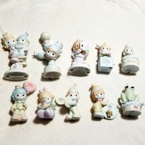 Lot of Precious Moments Clowns- Birthday Club Edition (10 pieces)